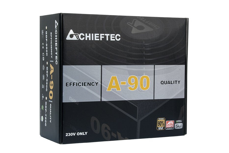 EAN 4710713230842 - Chieftec GDP-750C unidad de fuente de alimentación 750 W 20+4 pin ATX PS/2 Negro imagen 4