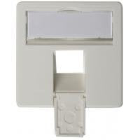 EAN 4018359266714 - Telegärtner Face plate complete 50 x 50 for AMJ45 8/8 UP/O alpine white imagen 1