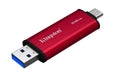 EAN 740617352207 - Kingston Technology Dual Portable USB Type-A / USB Type-C 3.2 Gen 2 (3.1 Gen 2) Negro, Rojo imagen 4