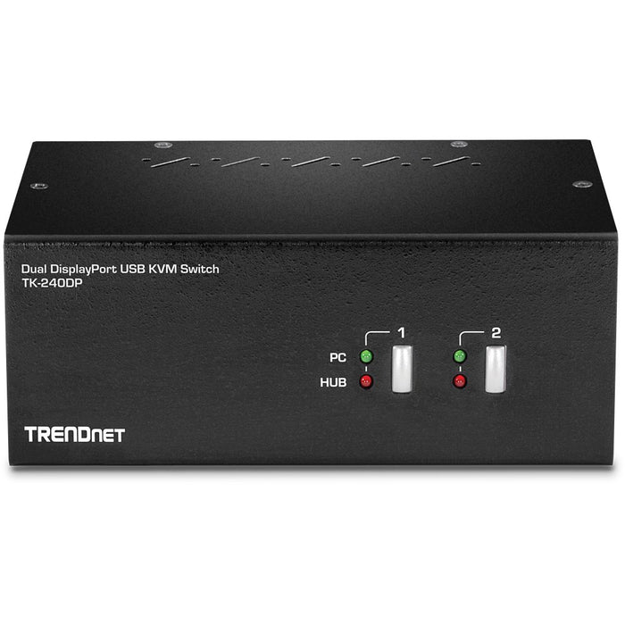 EAN 0710931170139 - Trendnet TK-240DP interruptor KVM Negro imagen 2