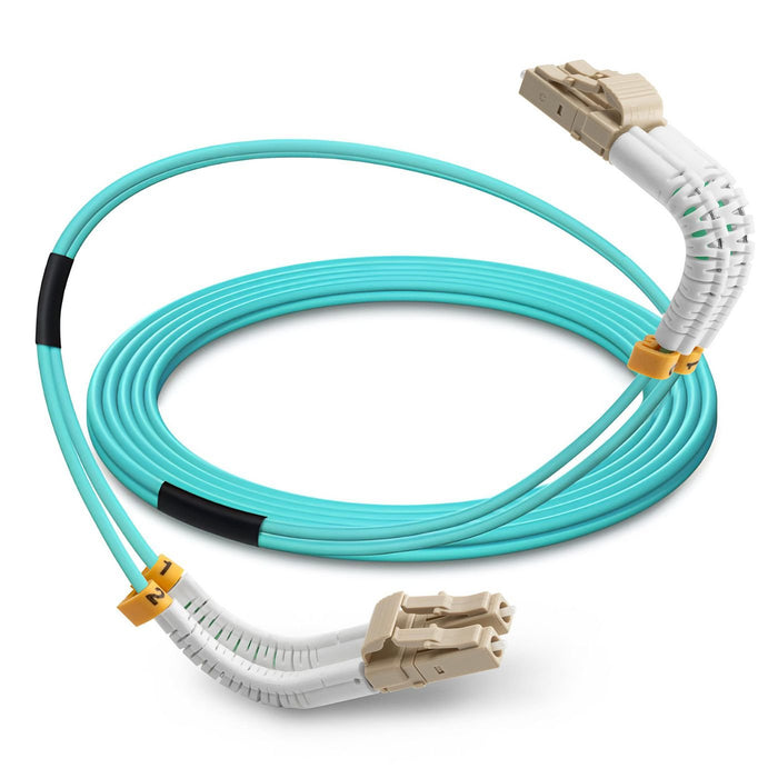 EAN 5715063505892 - Lanview LVO231205-FLEX Cable de fibra óptica e InfiniBand 5 m LC LC/LC Color aguamarina imagen 4