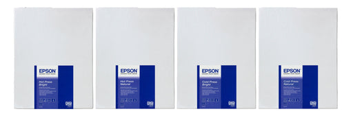 EAN 0010343871090 - Epson Cold Press Bright, 17" x 15m, 305g/m² formato grande Mate imagen 2