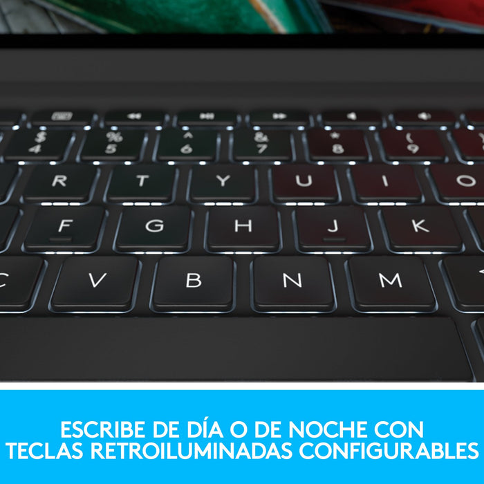 EAN 5099206090613 - Logitech 920-009687 teclado para móvil QWERTY Español Bluetooth Grafito imagen 8