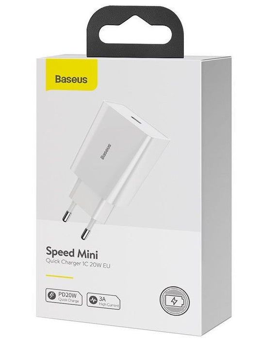 EAN 6953156201705 - Baseus Speed Mini Smartphone Blanco Corriente alterna Carga rápida Interior imagen 10