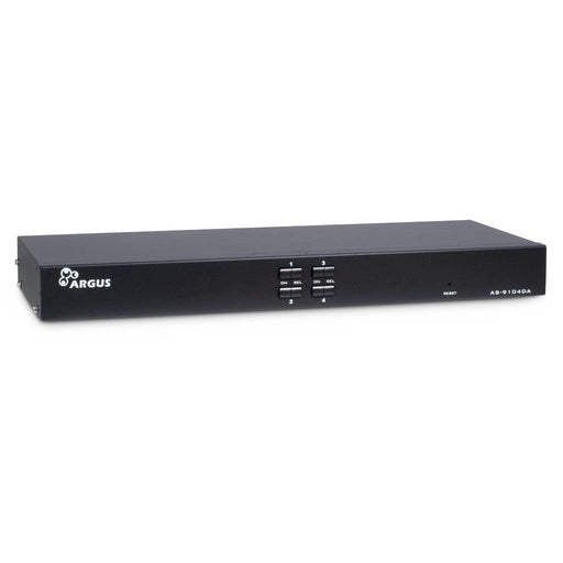 EAN 4260455645744 - Inter-Tech AS-9104DA interruptor KVM Montaje en rack Negro imagen 1