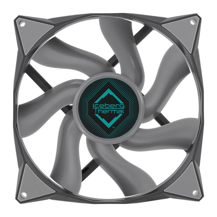 EAN 1230000071079 - Iceberg Thermal IceGALE Carcasa del ordenador Ventilador 14 cm Gris 1 pieza(s) imagen 1
