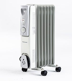 EAN 5902230901643 - Ravanson OH-07 calefactor eléctrico Interior Gris 1500 W Radiador de aceite eléctrico imagen 2