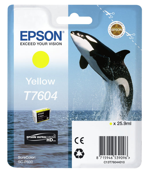 EAN 8715946539096 - Epson T7604 cartucho de tinta 1 pieza(s) Original imagen 1