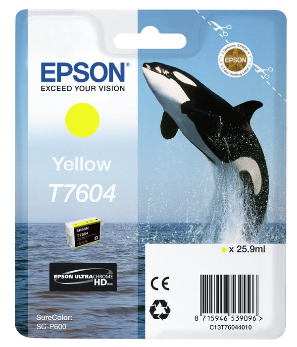 EAN 8715946539096 - Epson T7604 cartucho de tinta 1 pieza(s) Original imagen 1