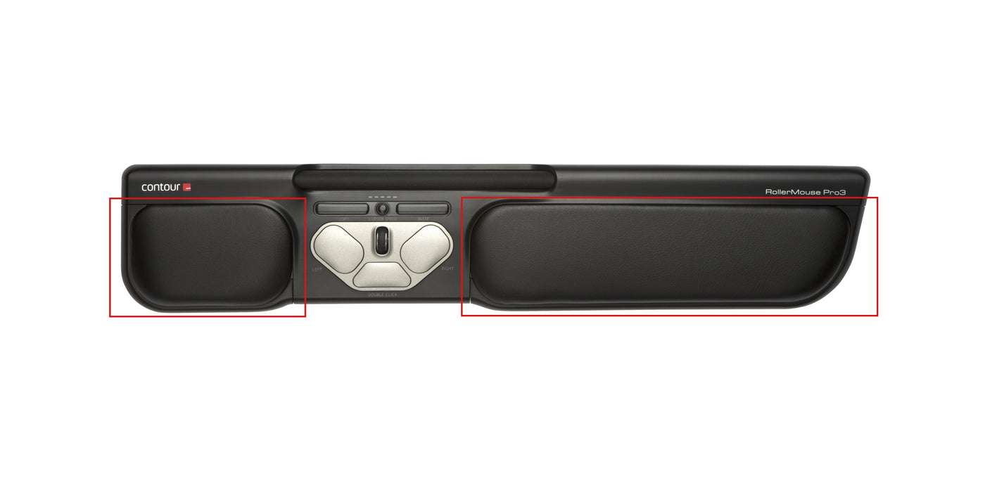 EAN 0743870003244 - Contour Design RM-PRO3-WR descansa muñecas Negro imagen 2