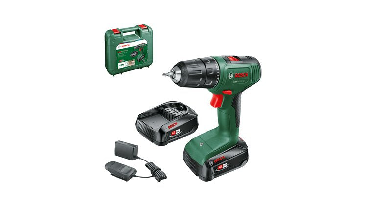 EAN 4053423230642 - Bosch Easy Drill 18V-40 1630 RPM Sin llave 1,3 kg Negro, Verde imagen 2