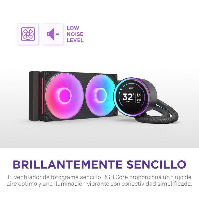 EAN 5056547204147 - NZXT Kraken Elite 240 RGB Procesador Sistema de refrigeración líquida todo en uno 12 cm Negro 1 pieza(s) imagen 11