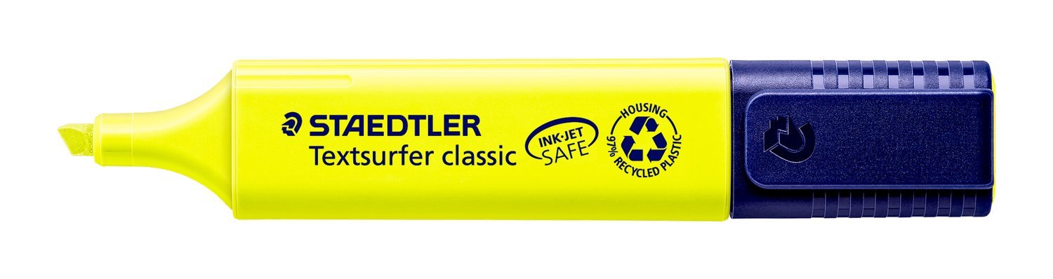 EAN 4007817102695 - Staedtler 364 RC4 marcador 4 pieza(s) Punta de cincel Azul, Verde, Rosa, Amarillo imagen 1