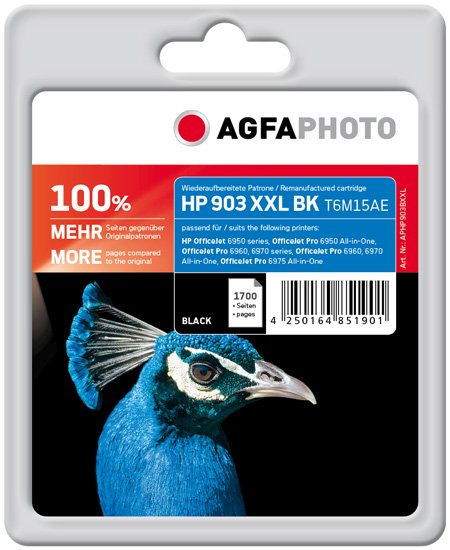 EAN 4250164851901 - AgfaPhoto APHP903BXXL cartucho de tóner 1 pieza(s) Negro imagen 1