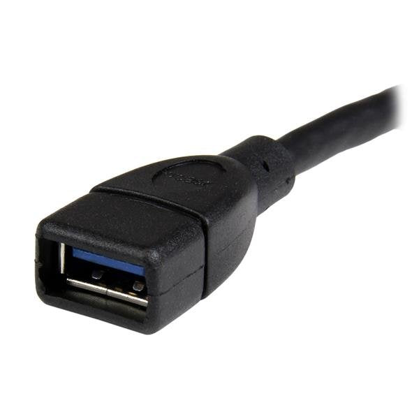 EAN 0065030855570 - StarTech.com USB3EXT6INBK cable USB USB 3.2 Gen 1 (3.1 Gen 1) 0,152 m USB A imagen 3