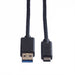 EAN 7611990117239 - ROLINE 11.02.9011 cable USB USB 3.2 Gen 1 (3.1 Gen 1) 1 m USB A USB C Negro imagen 3