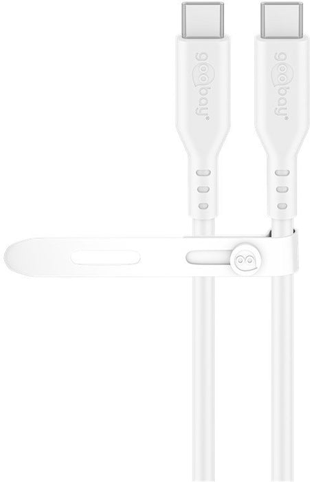 EAN 4040849777431 - Goobay 77743 cable USB USB 2.0 1,5 m USB C Blanco imagen 2