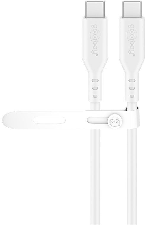EAN 4040849777431 - Goobay 77743 cable USB USB 2.0 1,5 m USB C Blanco imagen 2