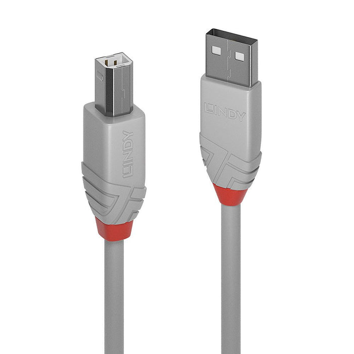EAN 4002888366847 - Lindy 36684 cable USB USB 2.0 3 m USB A USB B Gris imagen 1