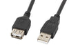 EAN 5901969413755 - Lanberg CA-USBE-10CC-0030-BK cable USB USB 2.0 3 m USB A Negro imagen 2