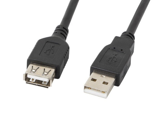 EAN 5901969413779 - Lanberg CA-USBE-10CC-0007-BK cable USB USB 2.0 0,7 m USB A Negro imagen 1