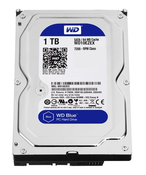 EAN 0718037779911 - Western Digital Blue disco duro interno 1 TB 7200 RPM 64 MB 3.5" Serial ATA III imagen 1