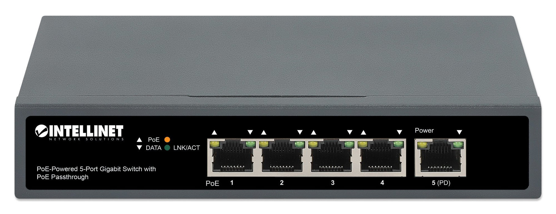 EAN 0766623561808 - Intellinet 561808 switch Gigabit Ethernet (10/100/1000) Energía sobre Ethernet (PoE) imagen 3