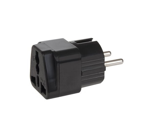 EAN 5902211105794 - Maclean MCE155 adaptador de enchufe eléctrico NEMA 5-15P Tipo E (FR) Negro imagen 1