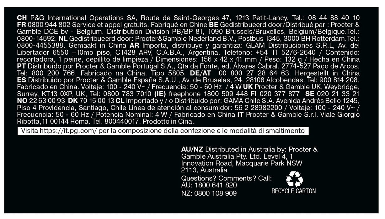 EAN 7500435244787 - Braun Series 5 BG5500 Gris, Blanco imagen 9