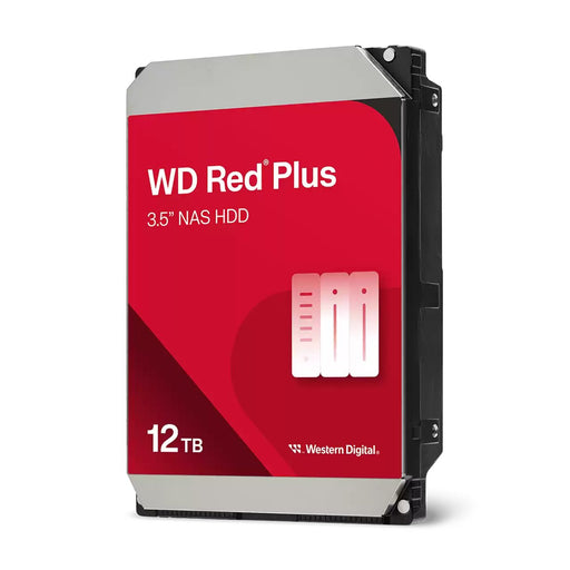 EAN 0718037906218 - Western Digital Red Plus WD120EFGX disco duro interno 12 TB 7200 RPM 512 MB 3.5" Serial ATA III imagen 1