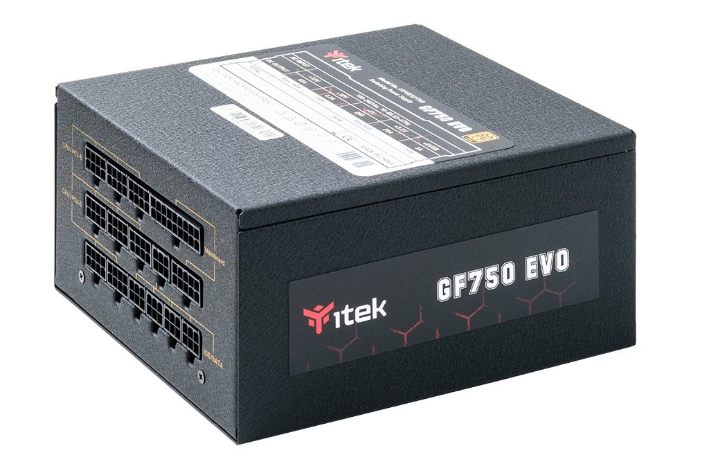 EAN 8056157881049 - itek GF750 unidad de fuente de alimentación 750 W 24-pin ATX ATX Negro imagen 8