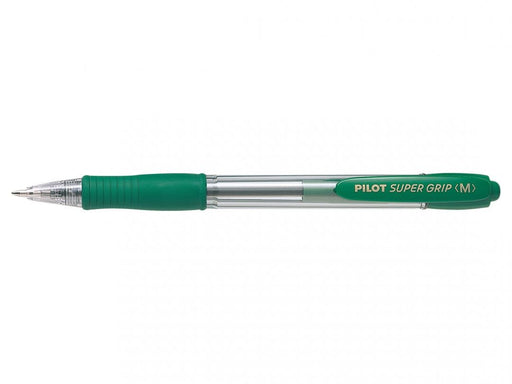 EAN 4902505160936 - Pilot Super Grip Medium Verde Bolígrafo de punta retráctil con pulsador Medio 1 pieza(s) imagen 1