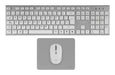 EAN 8435693112143 - Tacens 6ZENITHWES teclado Ratón incluido Hogar / Oficina RF inalámbrico QWERTY Español Plata, Blanco imagen 1