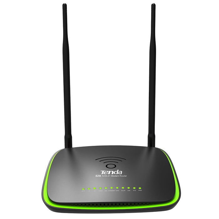EAN 6932849405248 - Tenda D1201 router inalámbrico Gigabit Ethernet Doble banda (2,4 GHz / 5 GHz) Negro imagen 1