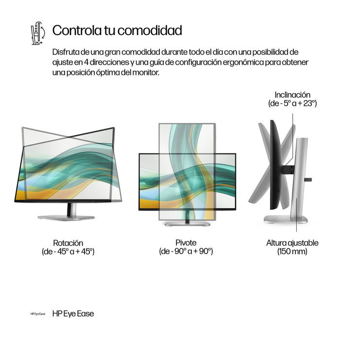 EAN 0197961404357 - HP Series 5 Pro 23.8 inch FHD Monitor - 524pf PVC Free pantalla para PC 60,5 cm (23.8") 1920 x 1080 Pixel imagen 9