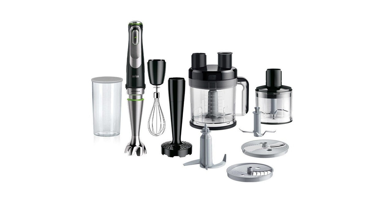 EAN 8021098775177 - Braun MultiQuick 9 MQ 9187XLI 0,6 L Batidora de inmersión 1200 W Negro, Acero inoxidable imagen 1