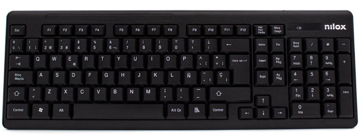 EAN 8436556146152 - Nilox NXKMWE0001 teclado Ratón incluido Universal RF inalámbrico QWERTY Español Negro imagen 7