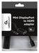 EAN 8716309090353 - Gembird A-MDPM-HDMIF-02 adaptador de cable de vídeo Mini DisplayPort HDMI tipo A (Estándar) Negro imagen 2