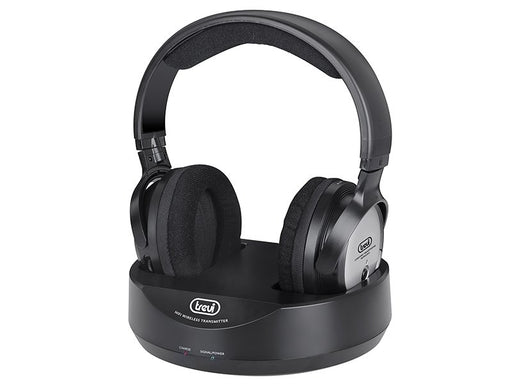 EAN 8011000018638 - Trevi FRS 1400 R Auriculares Inalámbrico Diadema Música Base de carga Negro imagen 1
