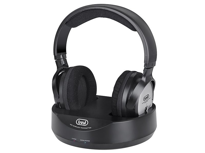 EAN 8011000018638 - Trevi FRS 1400 R Auriculares Inalámbrico Diadema Música Base de carga Negro imagen 1