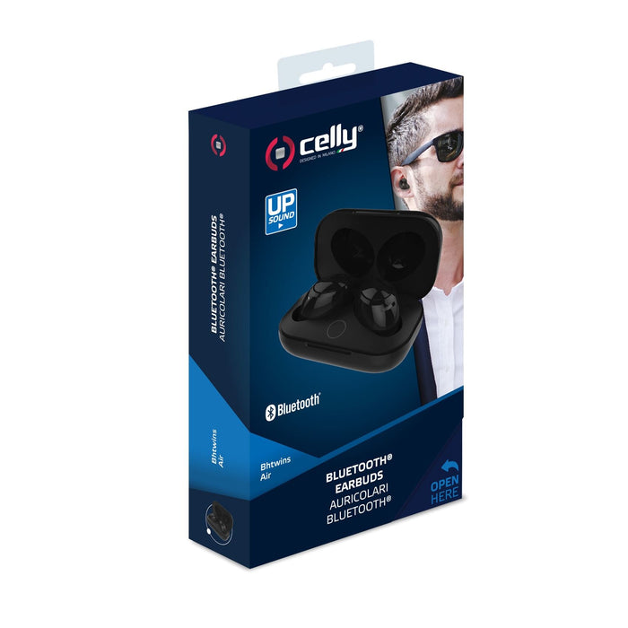 EAN 8021735744795 - Celly Bh Twins Auriculares Inalámbrico Dentro de oído Llamadas/Música MicroUSB Bluetooth Negro imagen 7