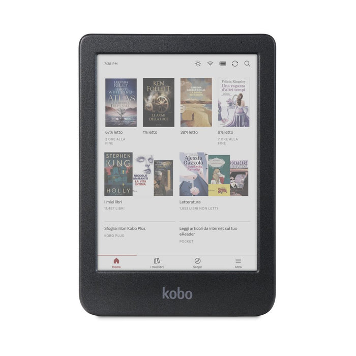 EAN 0681495009541 - Rakuten Kobo Clara Colour lectore de e-book Pantalla táctil 16 GB Wifi Negro imagen 1