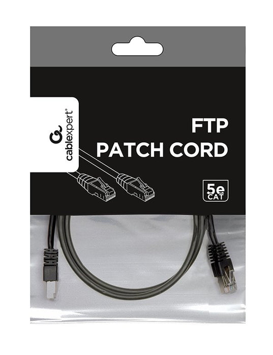 EAN 8716309052023 - Gembird PP22-1M/BK cable de red Negro Cat5e imagen 5