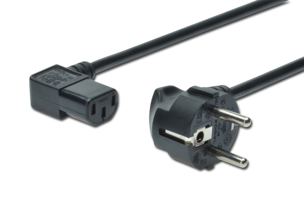 EAN 4016032311768 - Digitus AK-440102-018-S cable de transmisión Negro 1,8 m CEE7/7 IEC C13 imagen 1