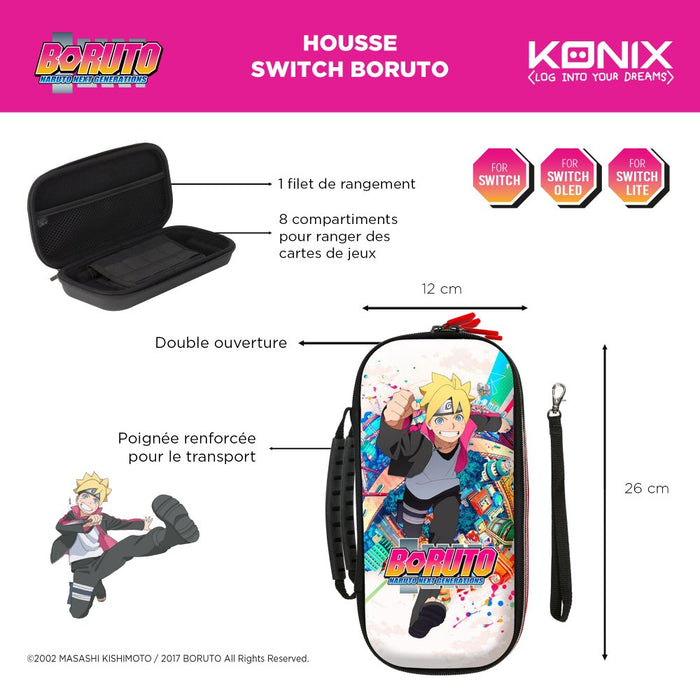 EAN 3328170289771 - Konix Boruto 81531118356 funda para consola portátil Funda protectora rígida Nintendo EVA (Etileno Acetat imagen 2