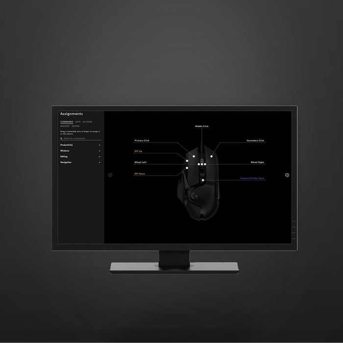 EAN 5099206080263 - Logitech G 910-005470 ratón Juego mano derecha USB tipo A Óptico 25600 DPI imagen 8
