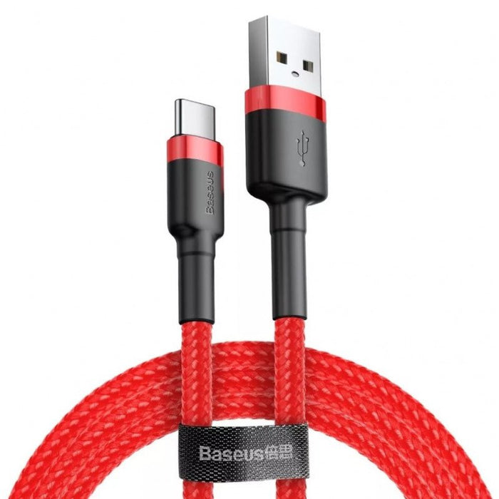 EAN 6953156296336 - Baseus CATKLF-U09 cable de teléfono móvil Negro, Rojo 3 m USB A USB C imagen 4