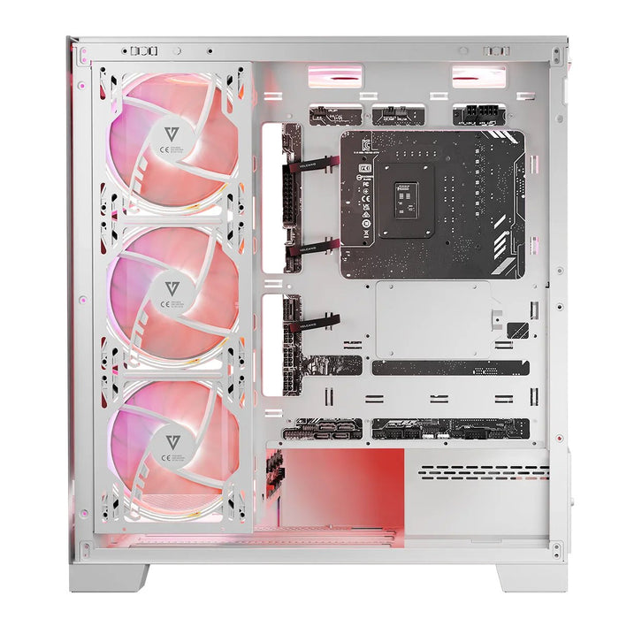 EAN 5903560981305 - Modecom Volcano SPACE APEX ARGB MIDI Midi Tower Blanco imagen 22