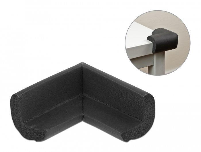 EAN 4043619183982 - DeLOCK 18398 protector de esquina para bebés 1 pieza(s) Cloruro de polivinilo (PVC) imagen 2
