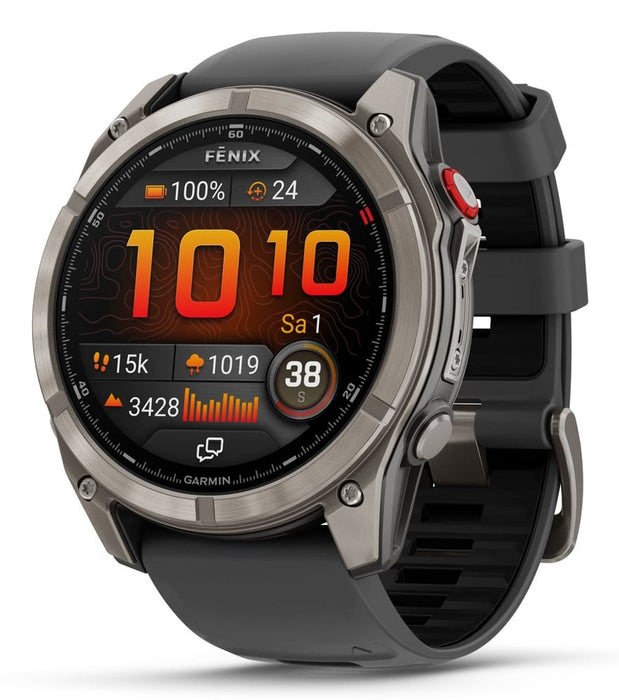EAN 753759351007 - Garmin fēnix 8 Pro 3,56 cm (1.4") AMOLED 51 mm Digital 454 x 454 Pixeles Pantalla táctil Grafito, Titanio  imagen 1